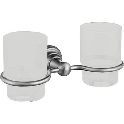 Diamond dupla pohártartó, króm